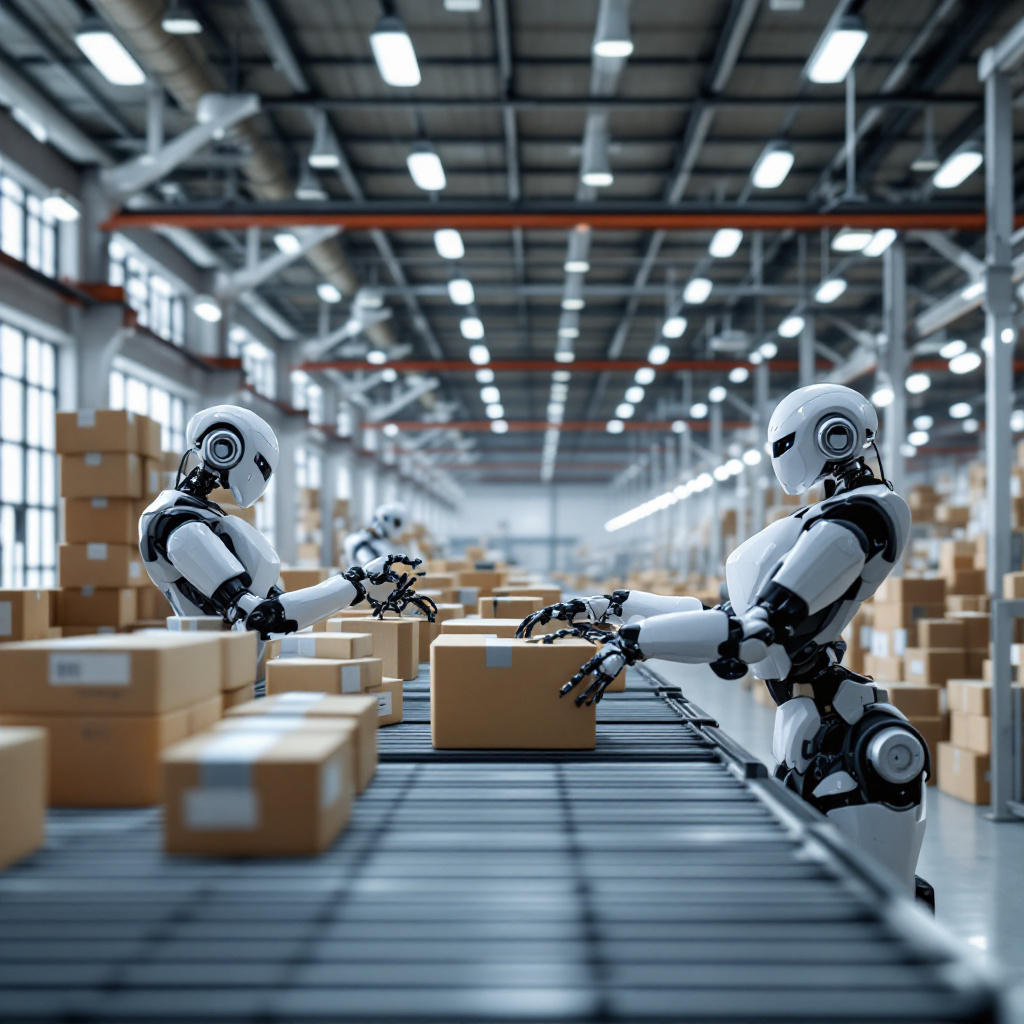 AI-drevet lagerautomatisering AI-drevet lagerautomatisering
