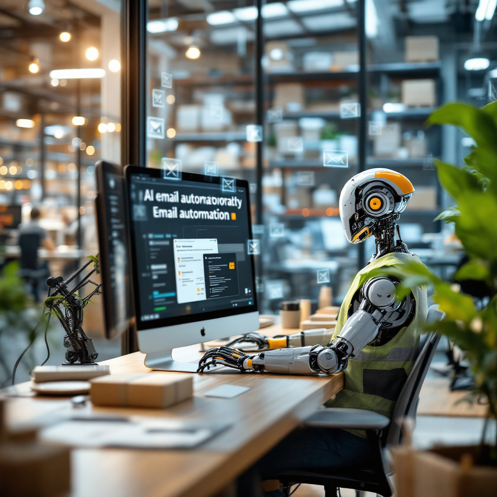 Příklady automatizace e-mailové komunikace v logistice pomocí umělé inteligence