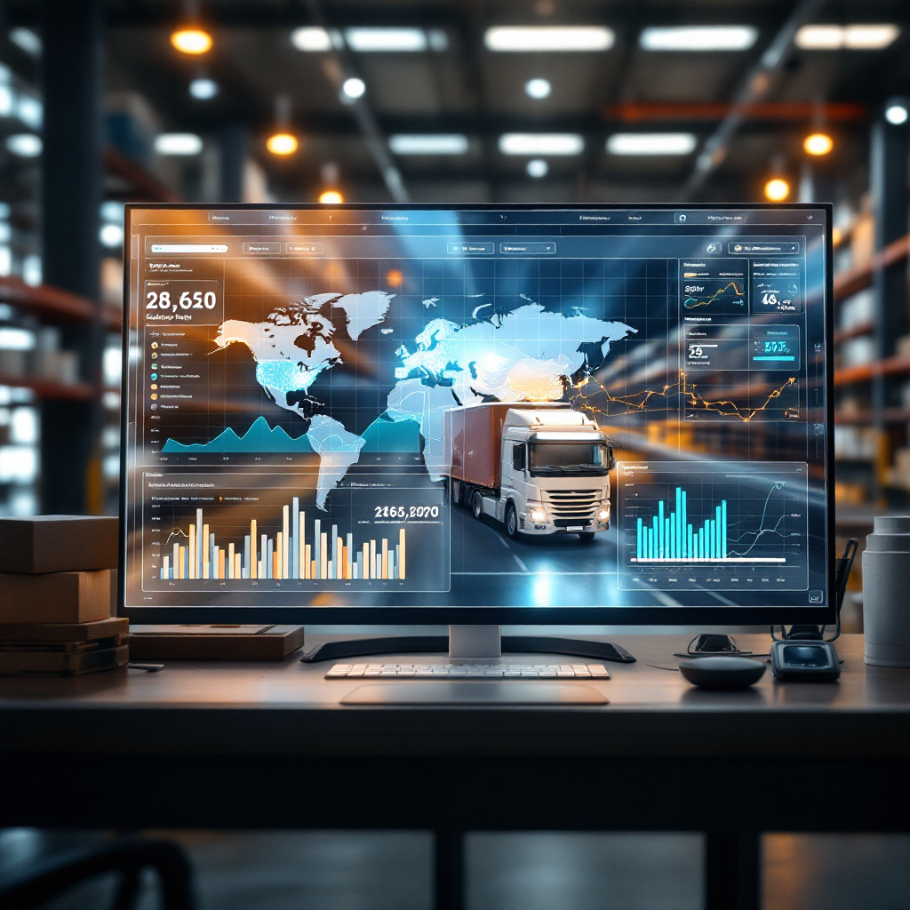AI-plattformsinstrumentpanel för spårning av försändelser och ruttoptimering AI-plattformsinstrumentpanel för spårning av försändelser och ruttoptimering
