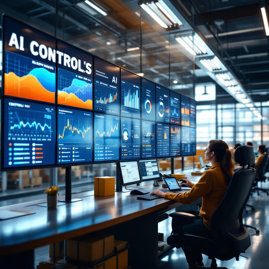 AI-powered logistics control center AI-powered logistics control center