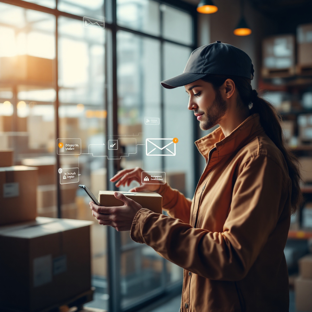 Automatiserat arbetsflöde för utskicksuppdateringar inom logistik Automatiserat arbetsflöde för utskicksuppdateringar inom logistik
