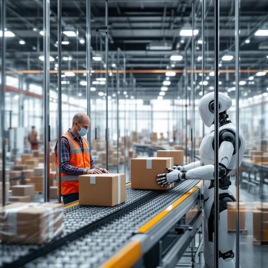 Sistema de almacén automatizado con IA Sistema de almacén automatizado con IA