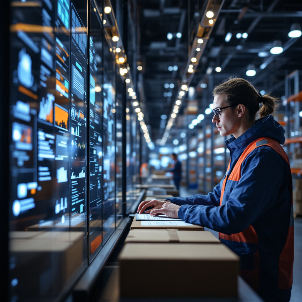 Hybrid AI and offshore teamwork in logistics