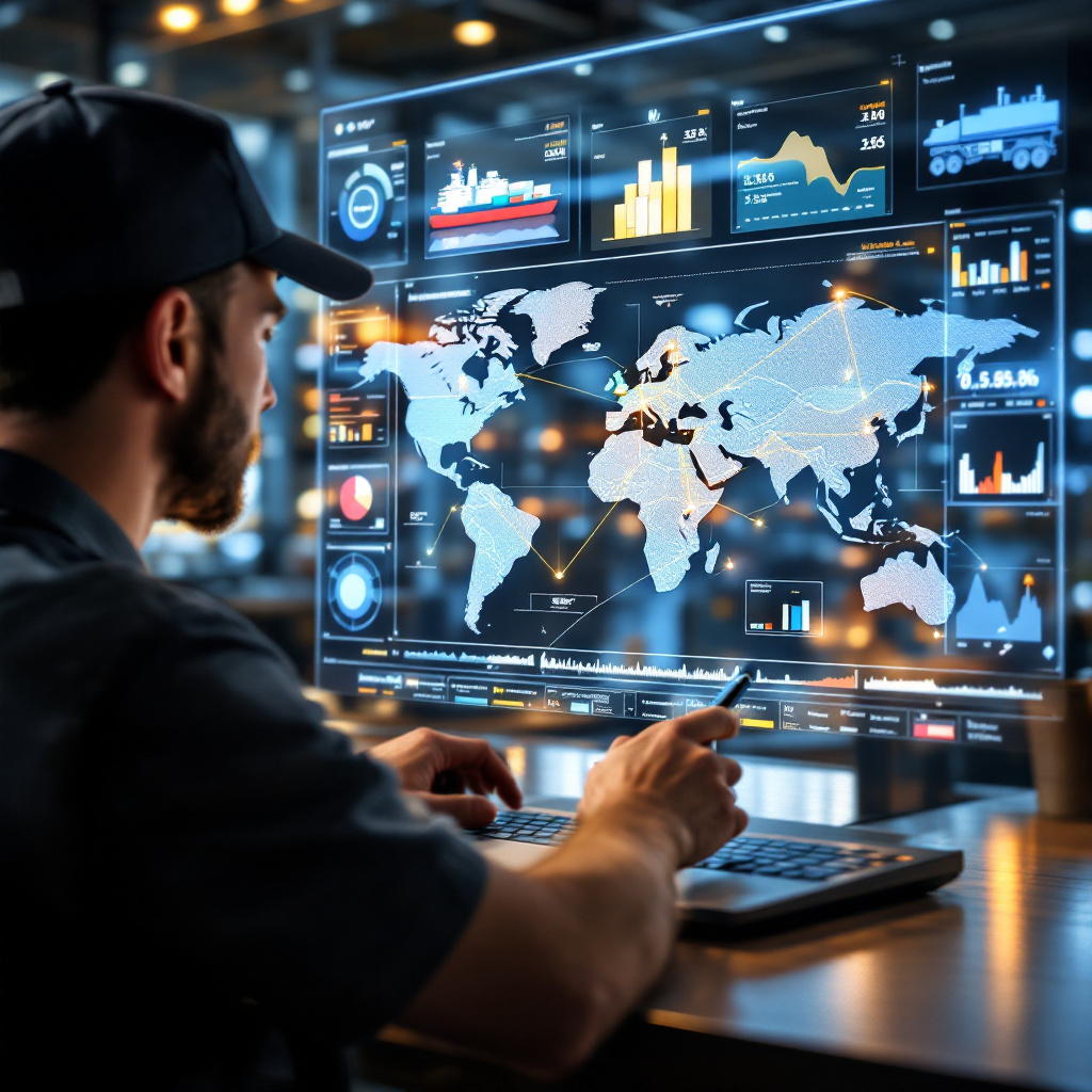 Supply chain tracking and optimization dashboard Supply chain tracking and optimization dashboard