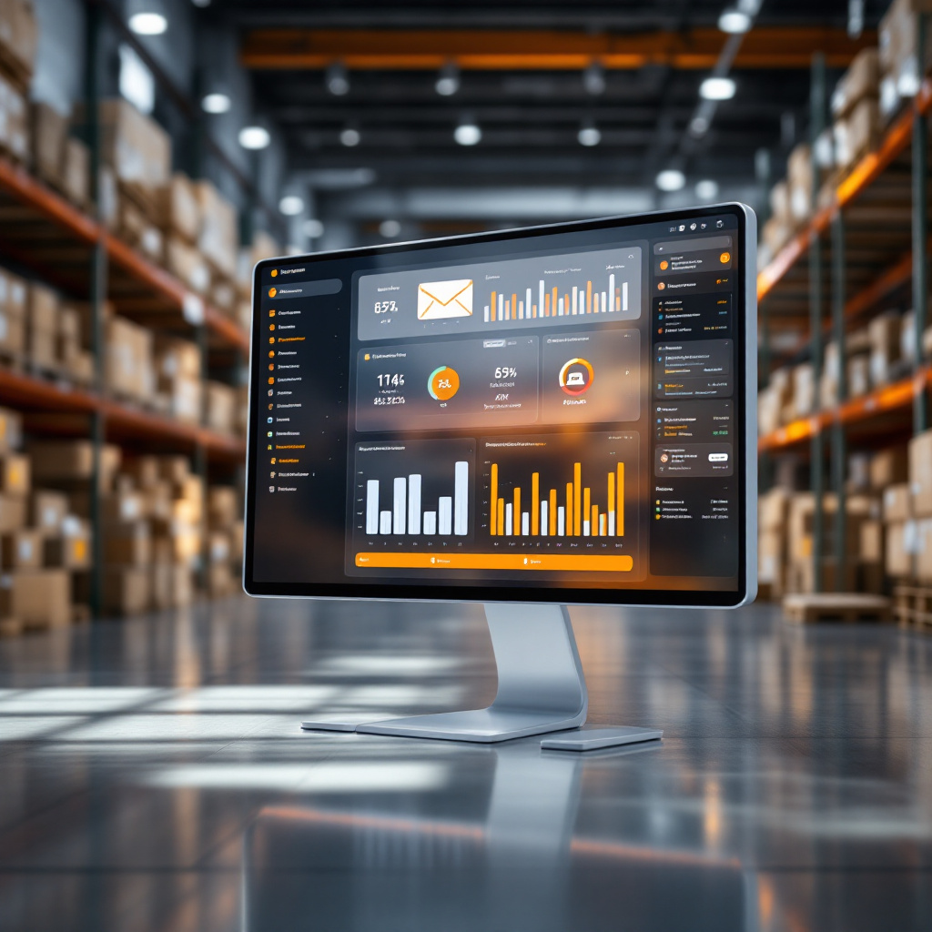 Řídicí panel WMS integrovaný s e-mailovou platformou Řídicí panel WMS integrovaný s e-mailovou platformou
