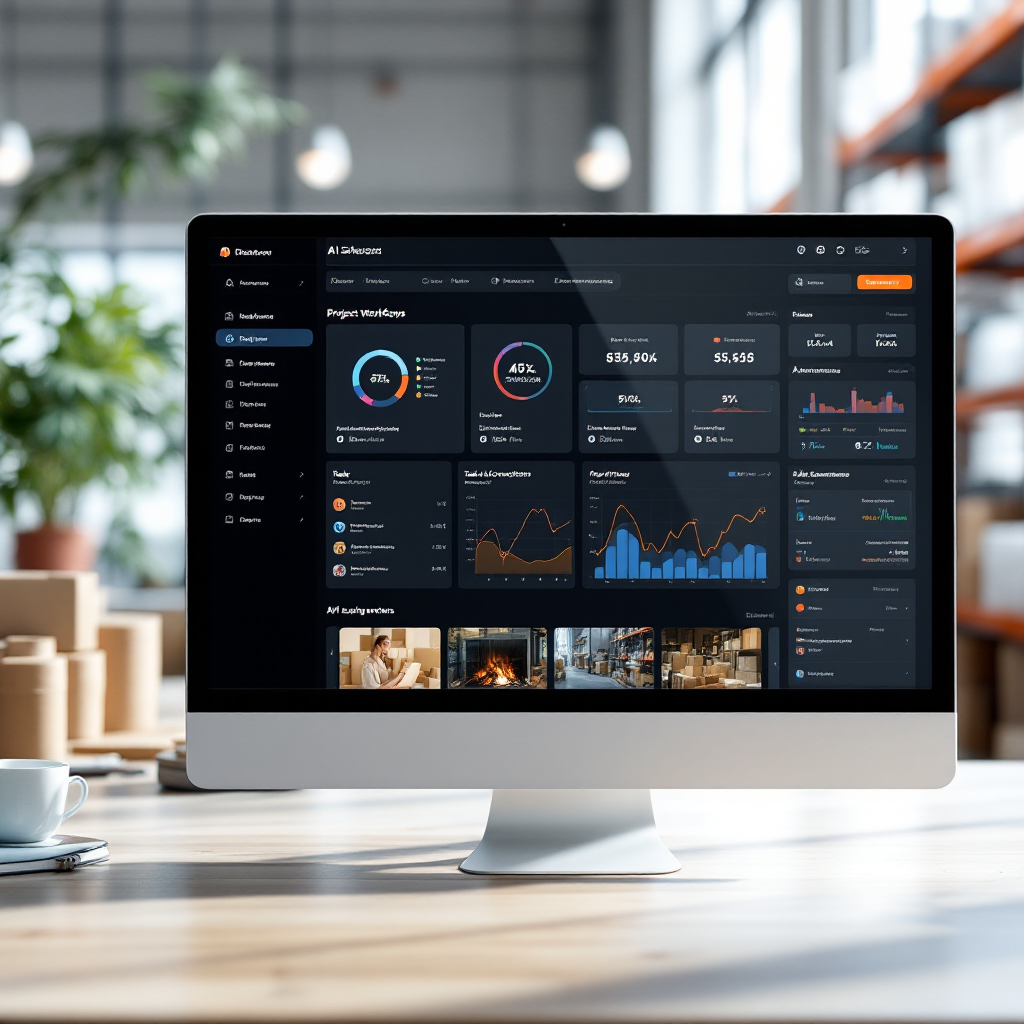 AI dashboard for project workflows AI dashboard for project workflows