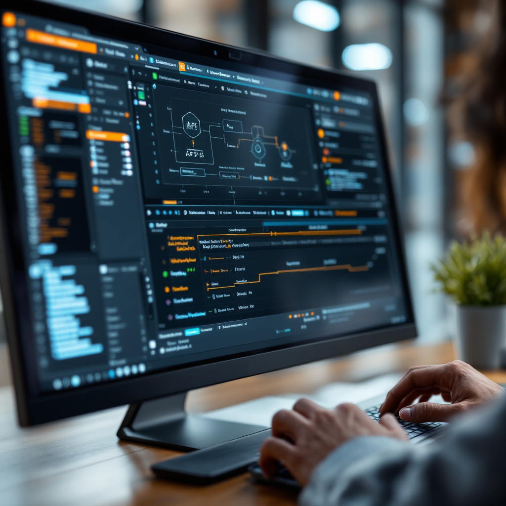 Entwickler konfiguriert ERP‑Connectoren