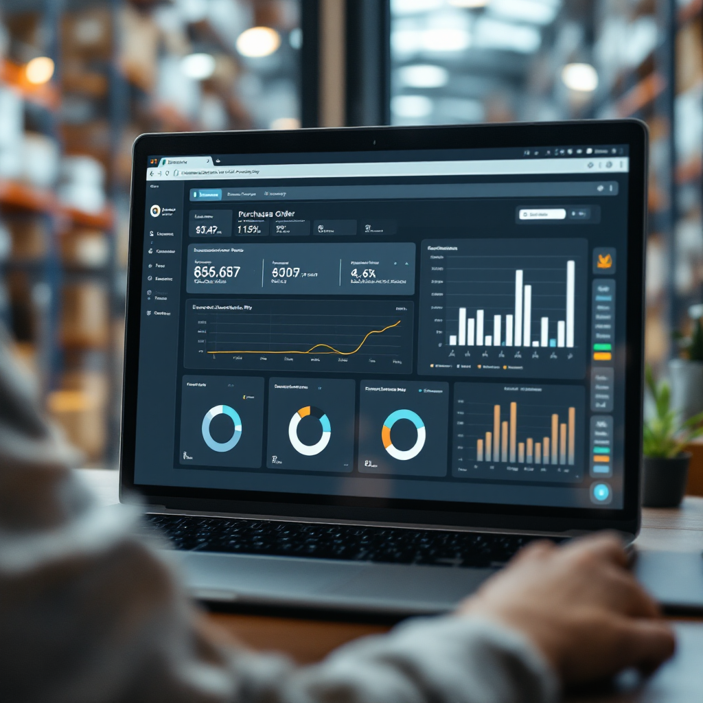 Dashboard KPI per l'elaborazione degli ordini d'acquisto Dashboard KPI per l'elaborazione degli ordini d'acquisto