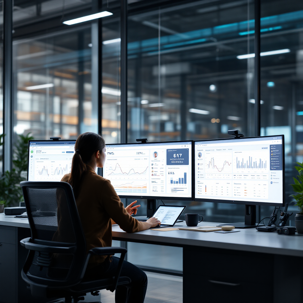 TMS‑Dashboard mit KI‑Aktualisierungen