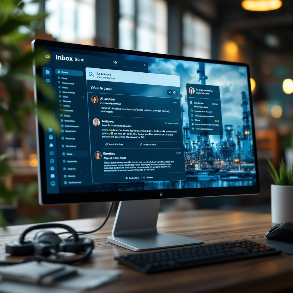 Assistant e‑mail IA pour l&rsquo;industrie chimique
