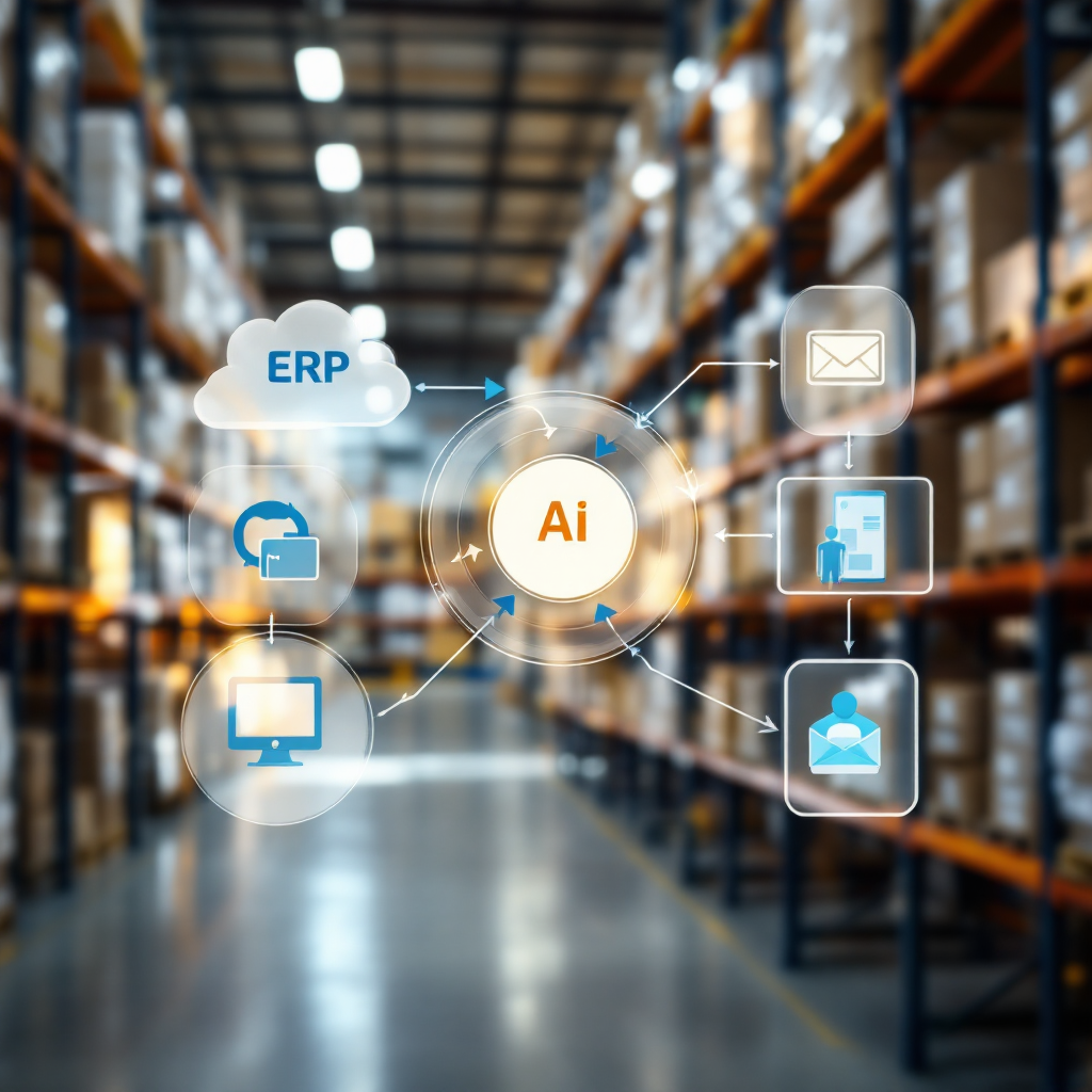 IA integrándose con CRM y ERP IA integrándose con CRM y ERP