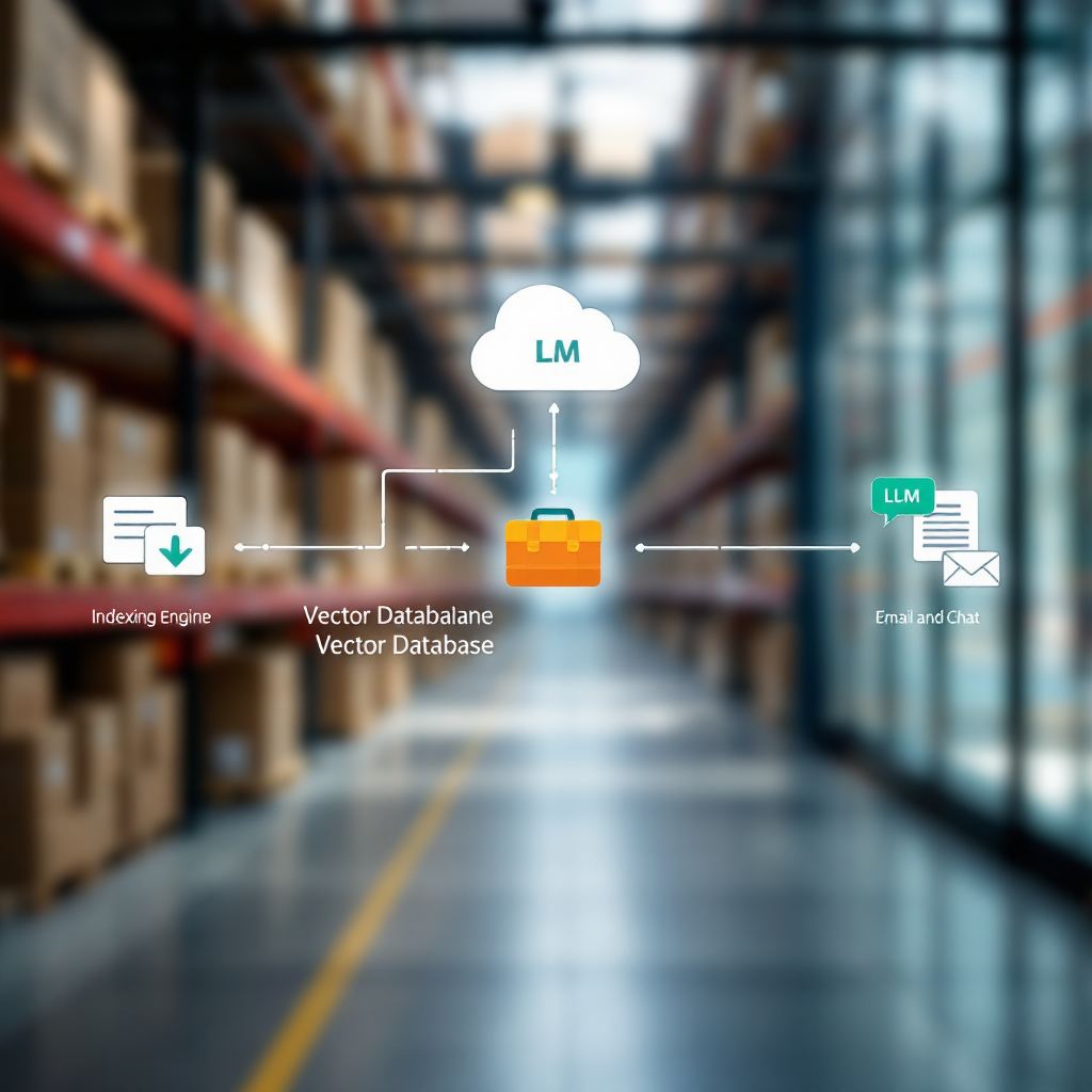 Diagrama de pipeline automatizado para indexación y resumen de documentos con IA Diagrama de pipeline automatizado para indexación y resumen de documentos con IA