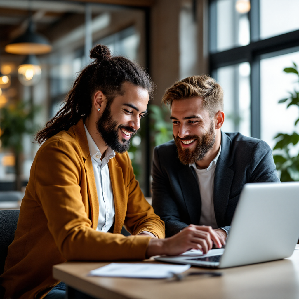 Equipo de éxito del cliente revisando borradores de correos generados por IA Equipo de éxito del cliente revisando borradores de correos generados por IA