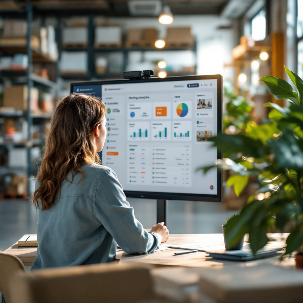 Dashboard met vergaderinzichten en taakautomatisering over apps Dashboard met vergaderinzichten en taakautomatisering over apps