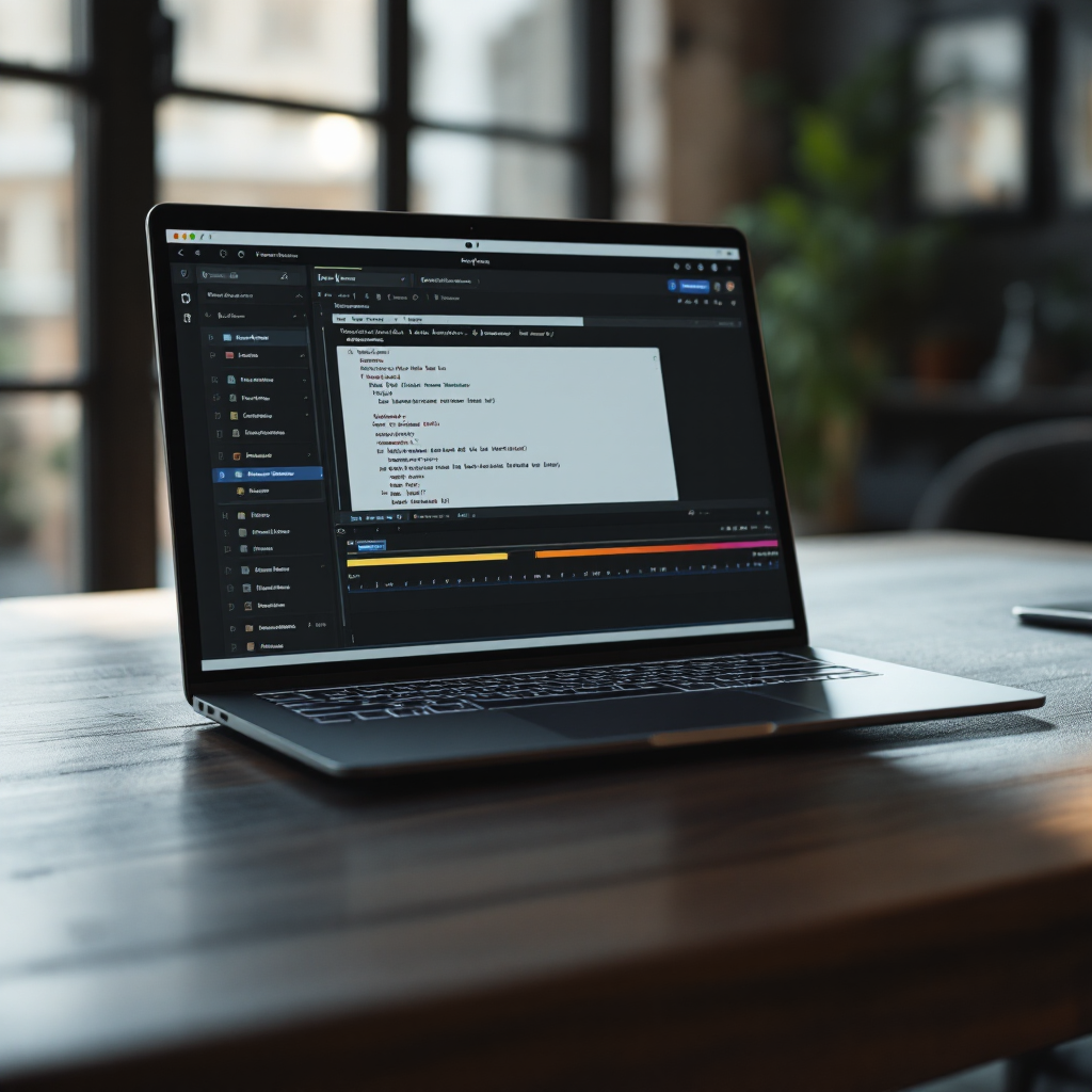 Transkript‑Editor mit Sprecherkennzeichnungen und Untertiteln Transkript‑Editor mit Sprecherkennzeichnungen und Untertiteln