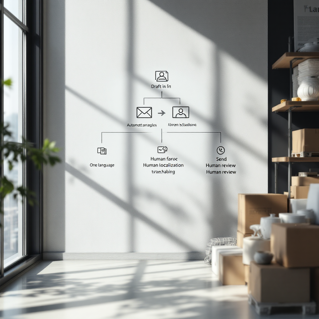 Workflow voor het opstellen en lokaliseren van meertalige e-mails Workflow voor het opstellen en lokaliseren van meertalige e-mails