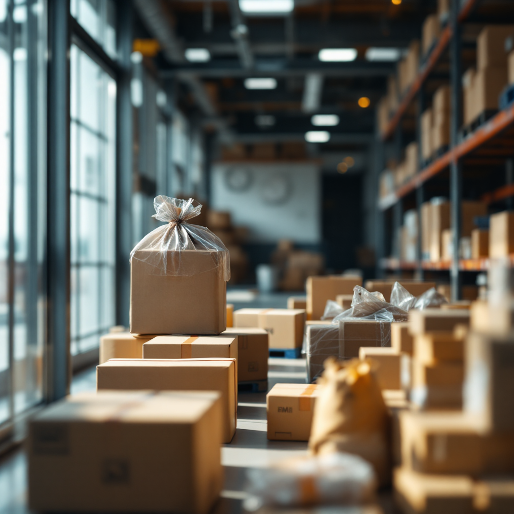 Automated logistics workflow timeline A timeline visualization showing stages of an automated logistics workflow: email received, triage, data extraction, ops handover, confirmation; clean vector style with icons but no text