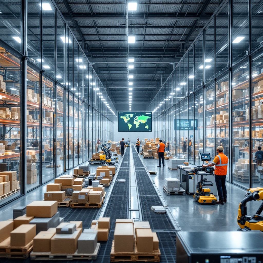 Agent d’IA pour l’optimisation de la logistique et des entrepôts