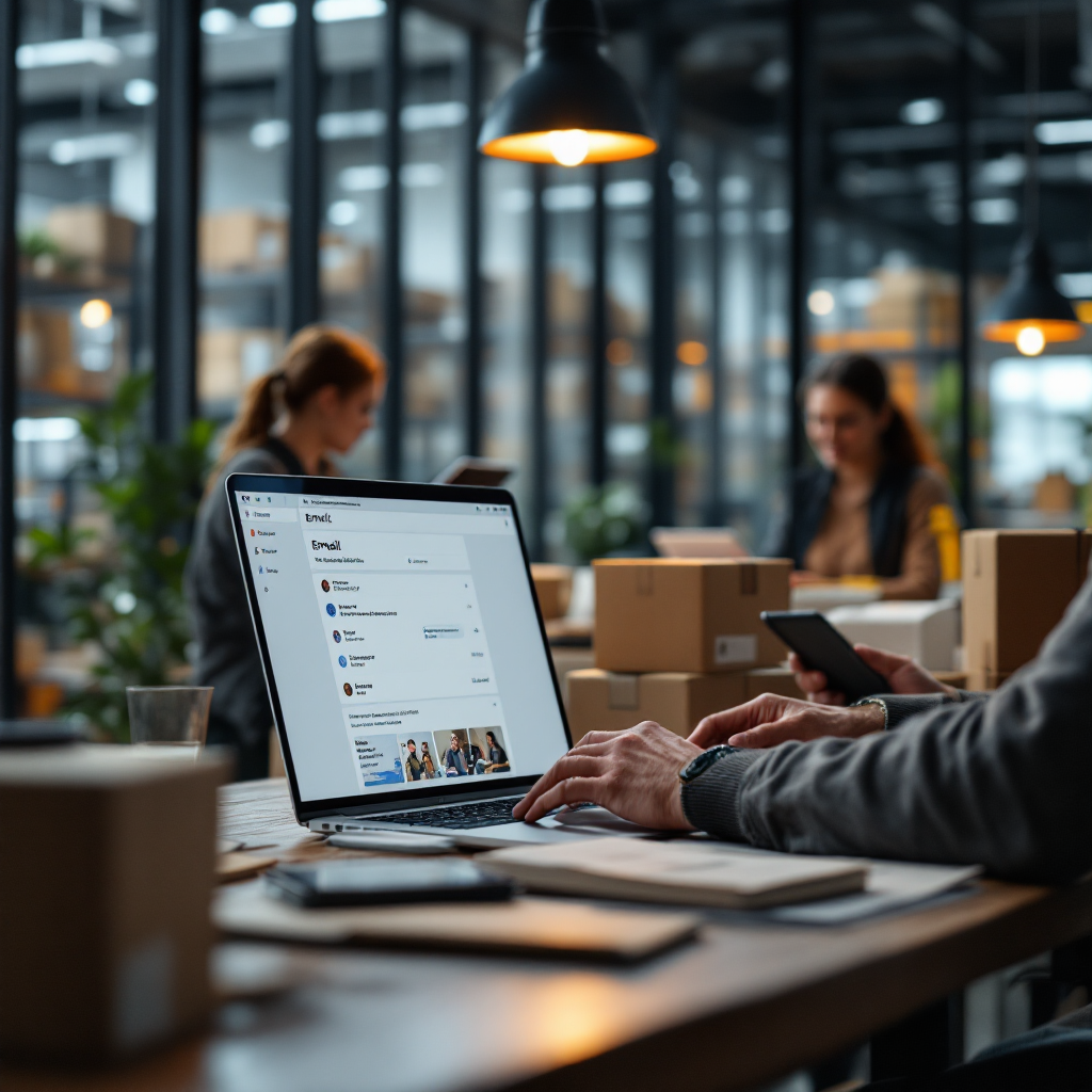 Assistant virtuel pour la gestion des e-mails du e‑commerce