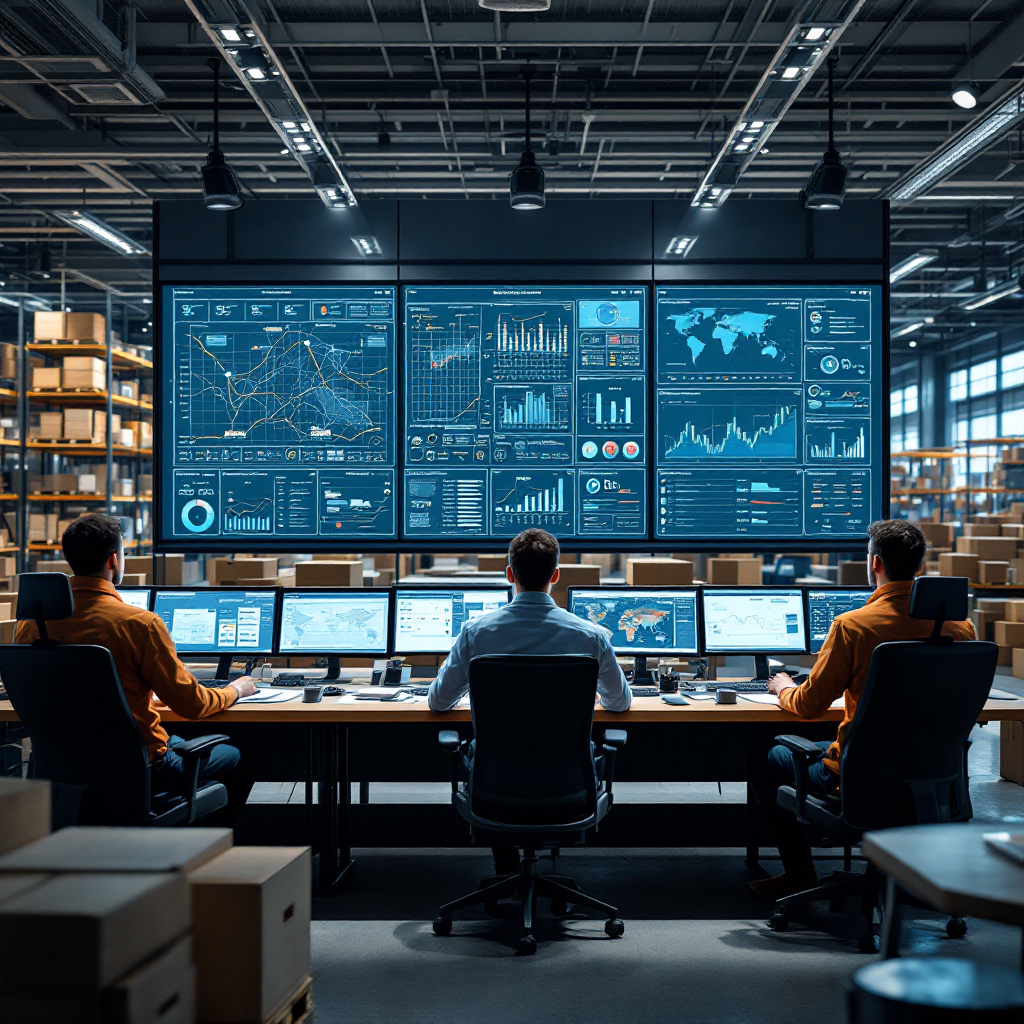 Dashboard voor logistieke routering en inkoop Dashboard voor logistieke routering en inkoop