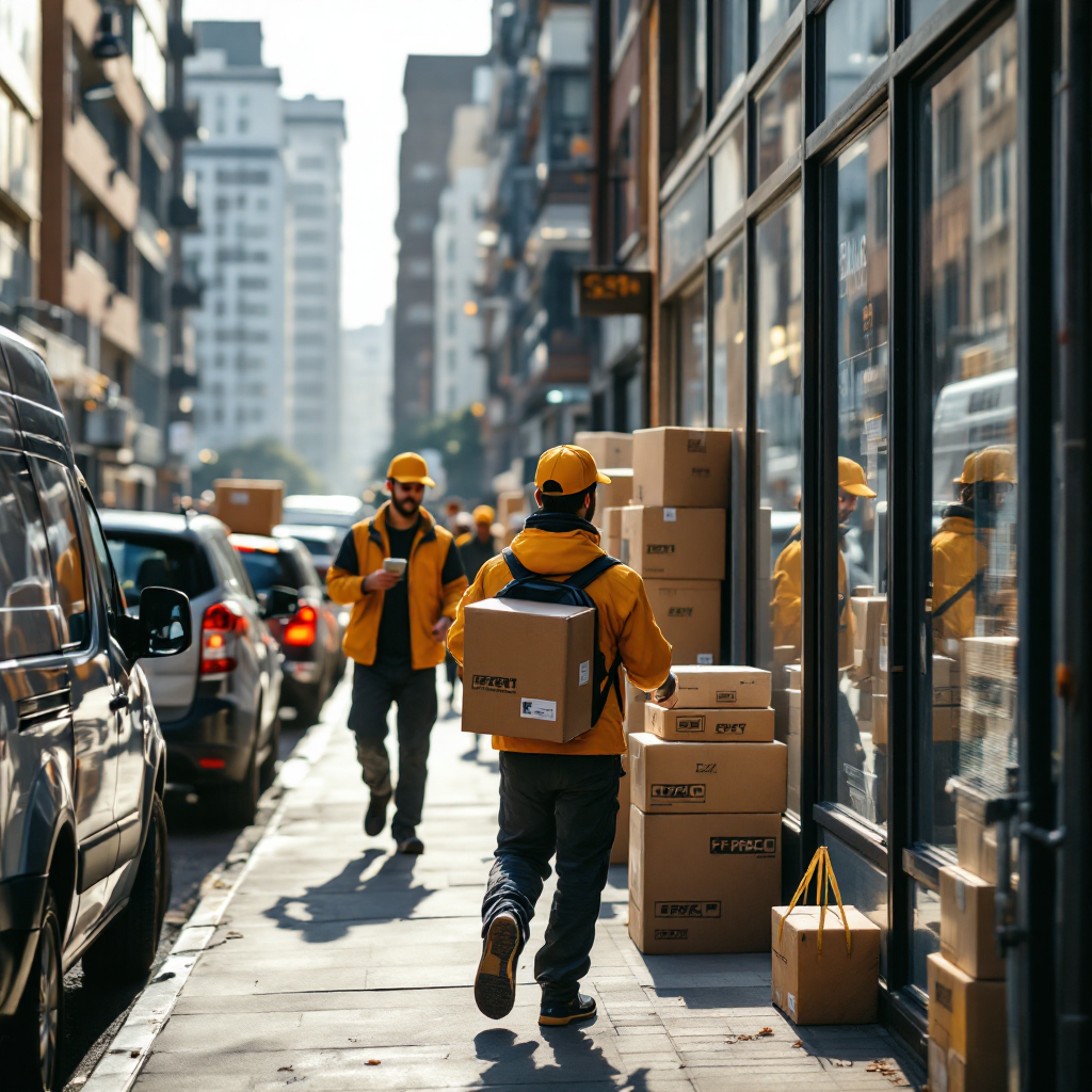 Mesterséges intelligencia az utolsó mérföldes kiszállítási logisztikához
