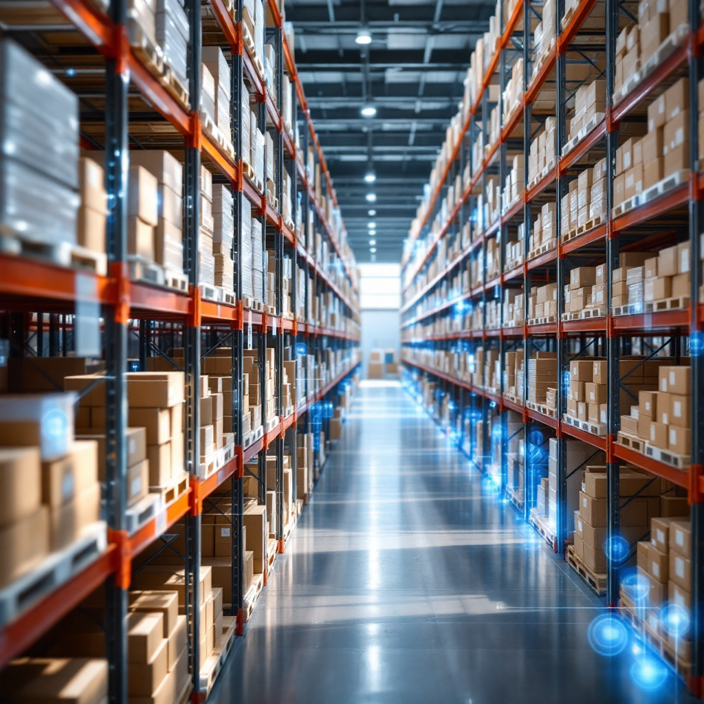 Raktári állványok optimalizált helyreosztási javaslatokkal