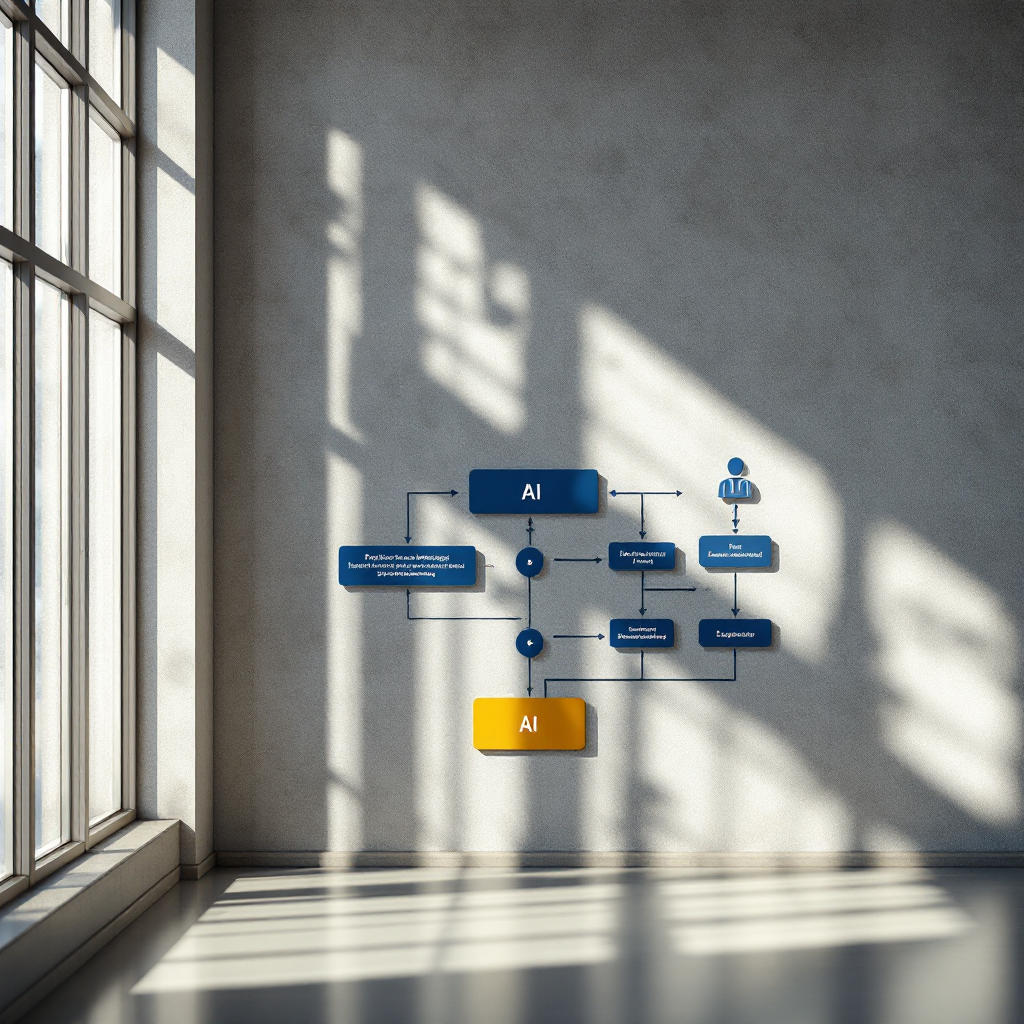 AI inbox workflow diagram