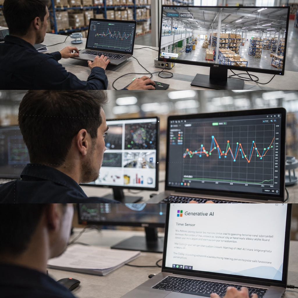 Modelos de IA para CCTV, sensores y redacción de informes