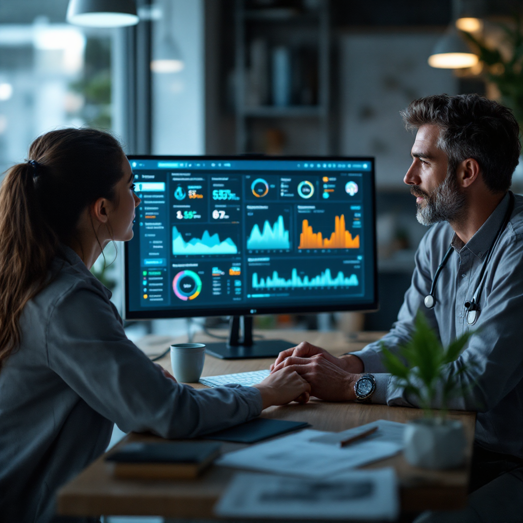 AI platform dashboard for healthcare integrations