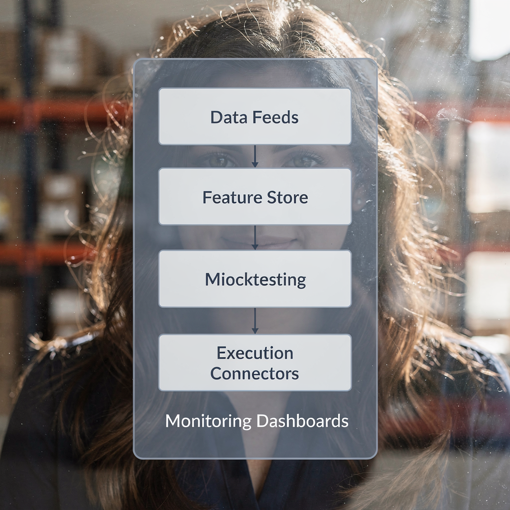 مخطط بنية منصة الذكاء الاصطناعي مخطط بنية منصة الذكاء الاصطناعي