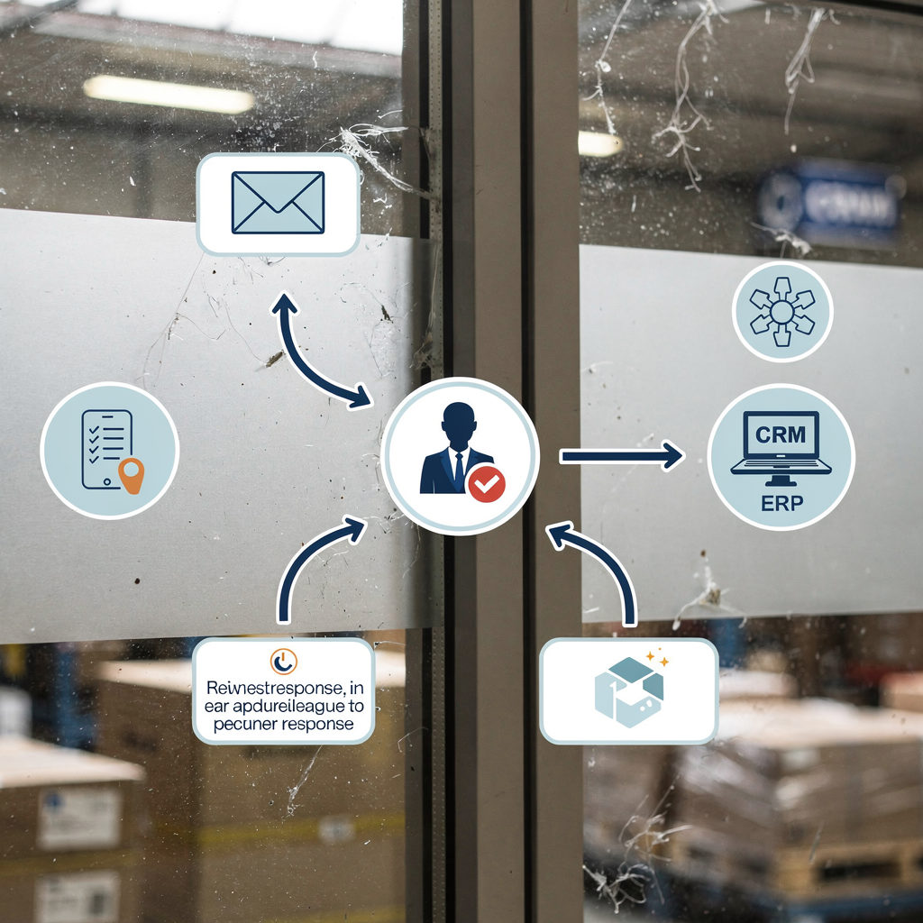 AI workflow connecting email to CRM AI workflow connecting email to CRM