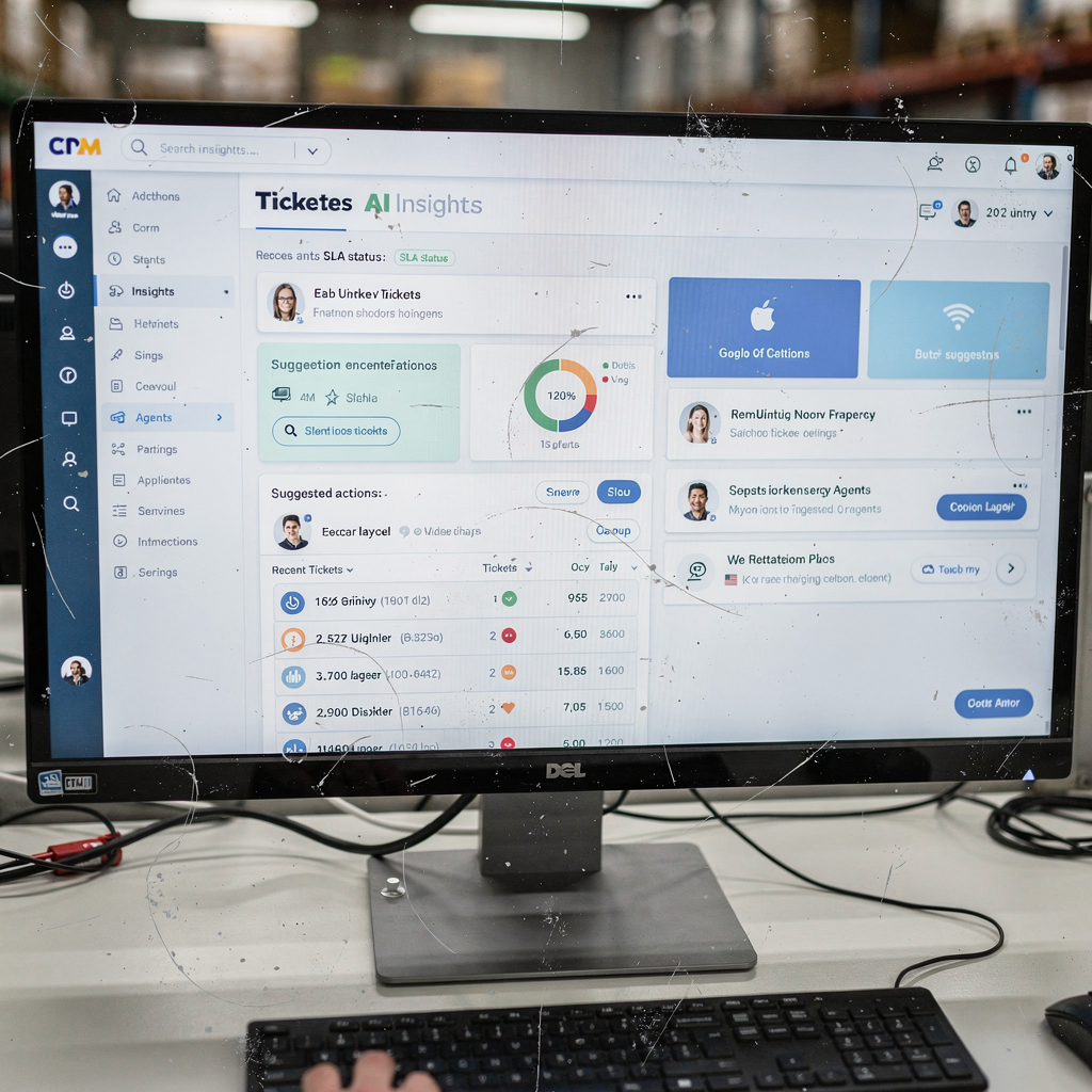 CRM integrated with AI insights