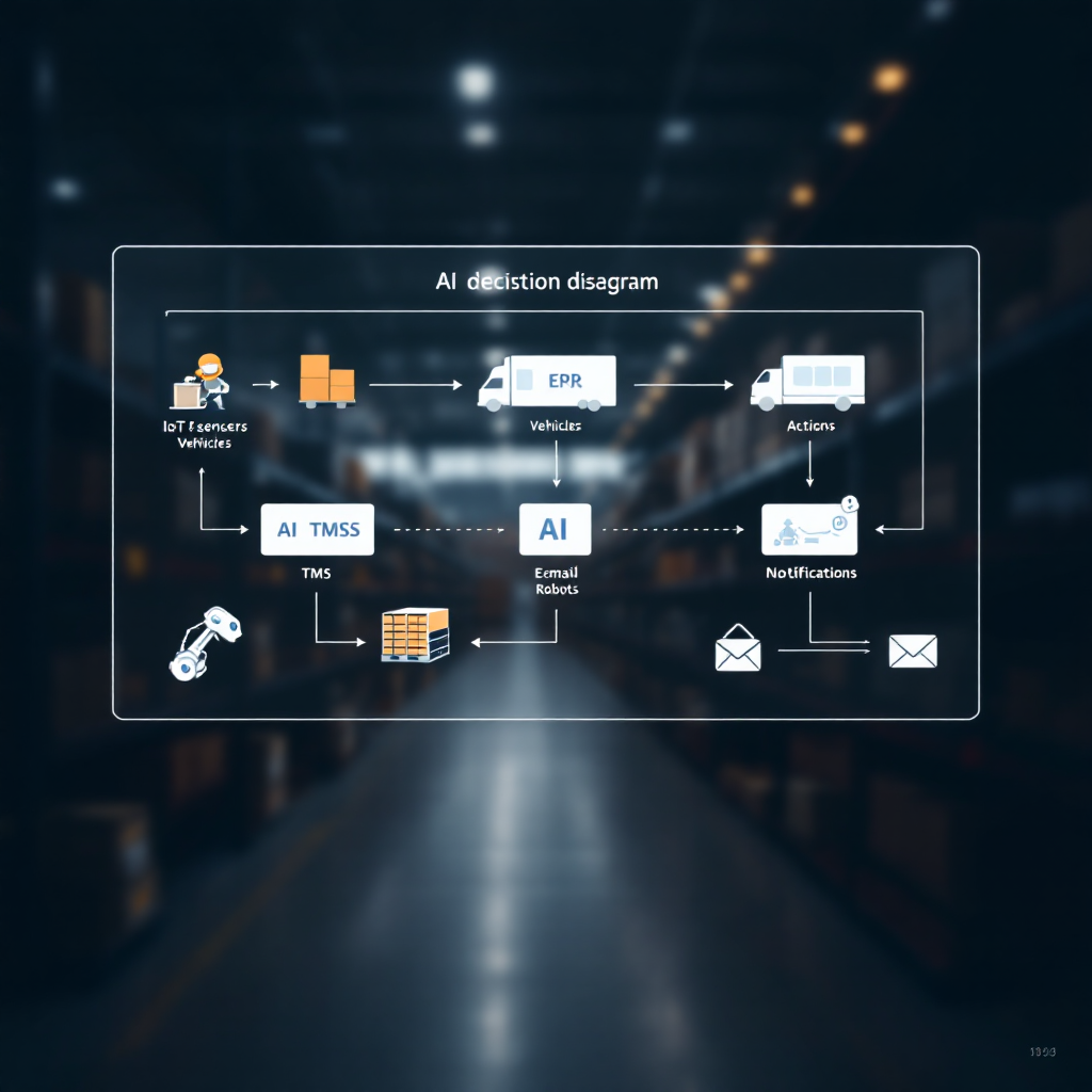 Agentes de IA para logística y eficiencia de la cadena de suministro