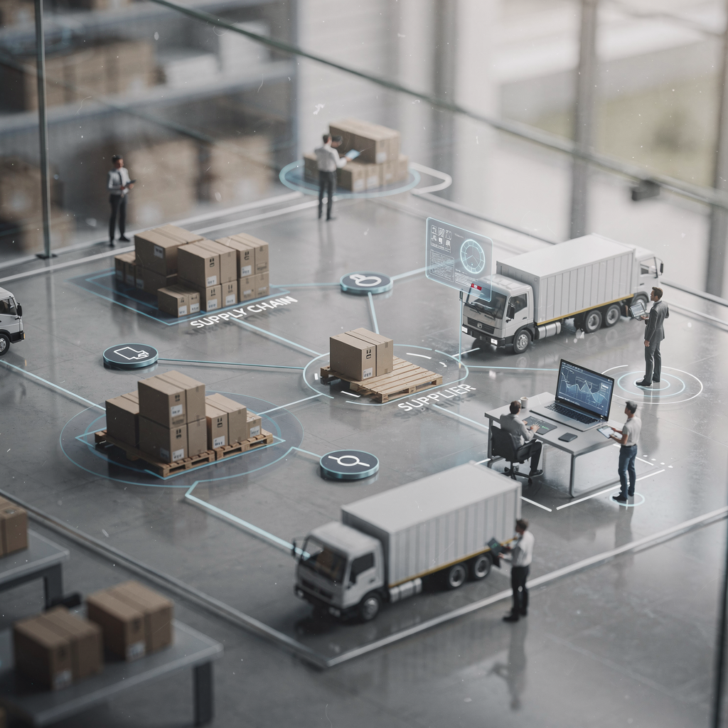 Digitale coördinatie van de supply chain Digitale coördinatie van de supply chain