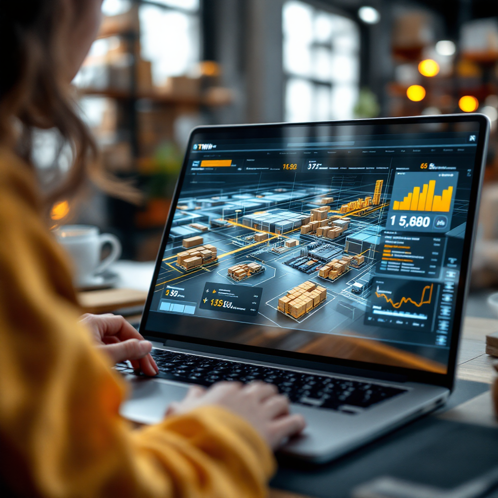 Digital twin interface with live telemetry