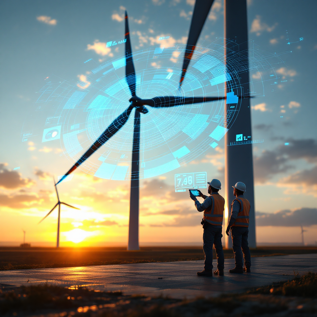 AI assistant for renewable energy equipment