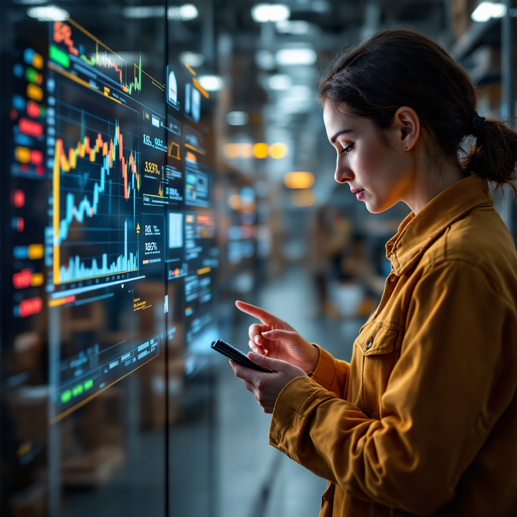 A visual workflow showing generative AI summarizing earnings calls, passing signals to quantitative screens, and then to human validation for trade decisions (no text or numbers in image)