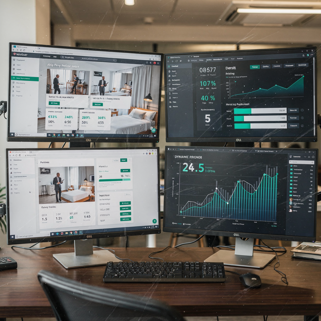 Tableaux de bord marketing hôtelier et performance OTA