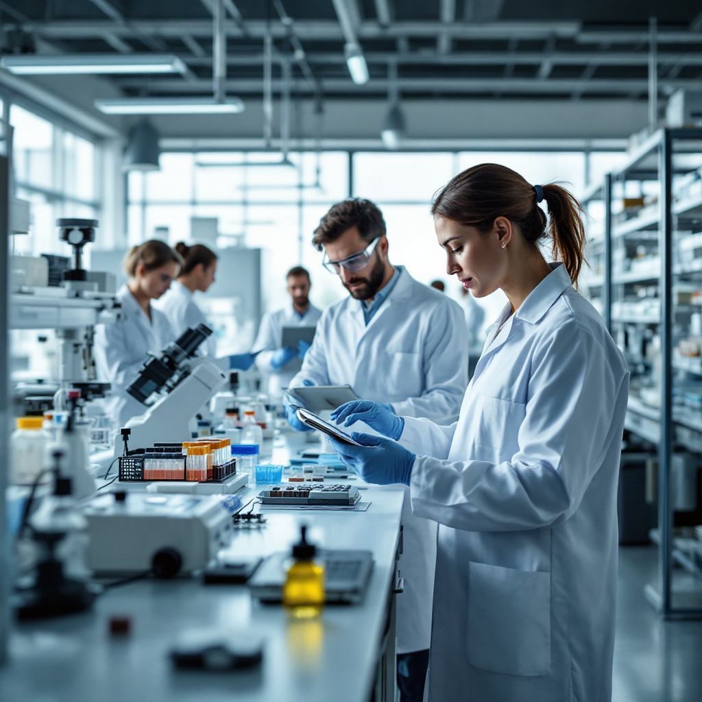 AI assistant for biotech companies