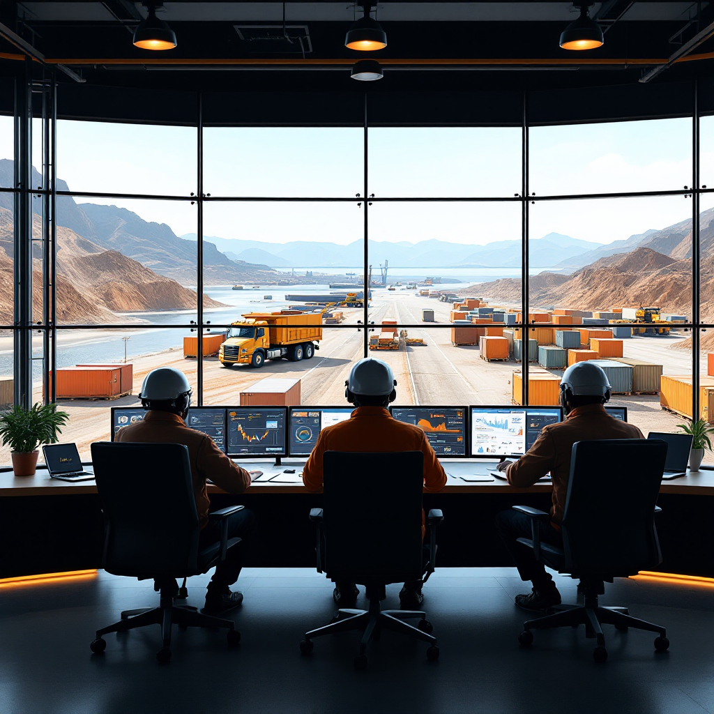 AI assistant for mining supply chain