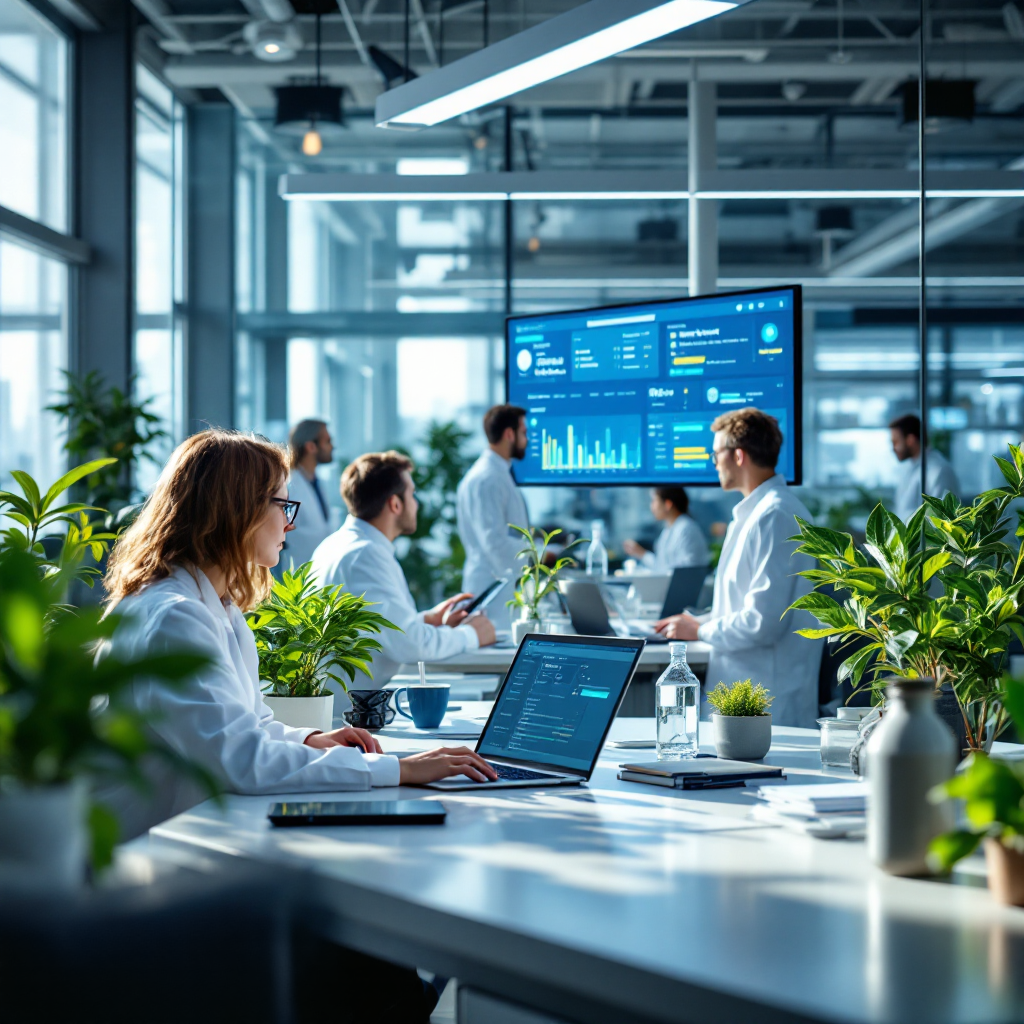 AI email assistant for biotech companies