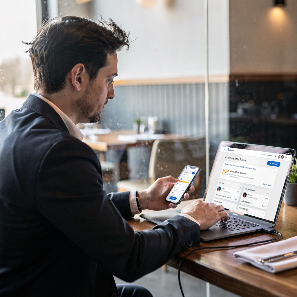 AI email assistant for restaurants