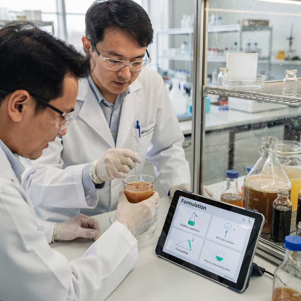 Wissenschaftler prüfen von KI vorgeschlagene Getränkeformulierung