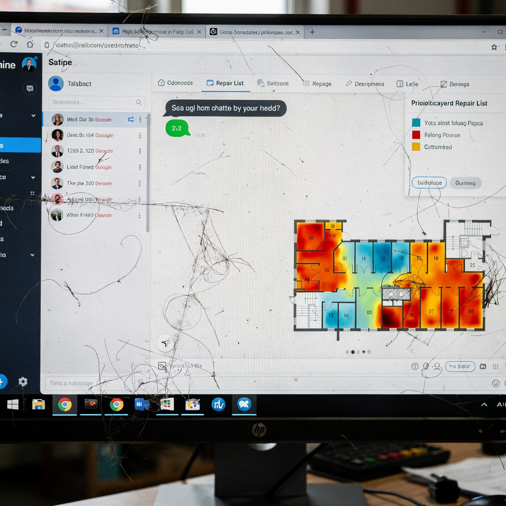 Irányítópult chatbot-tal és priorizált javítási listával