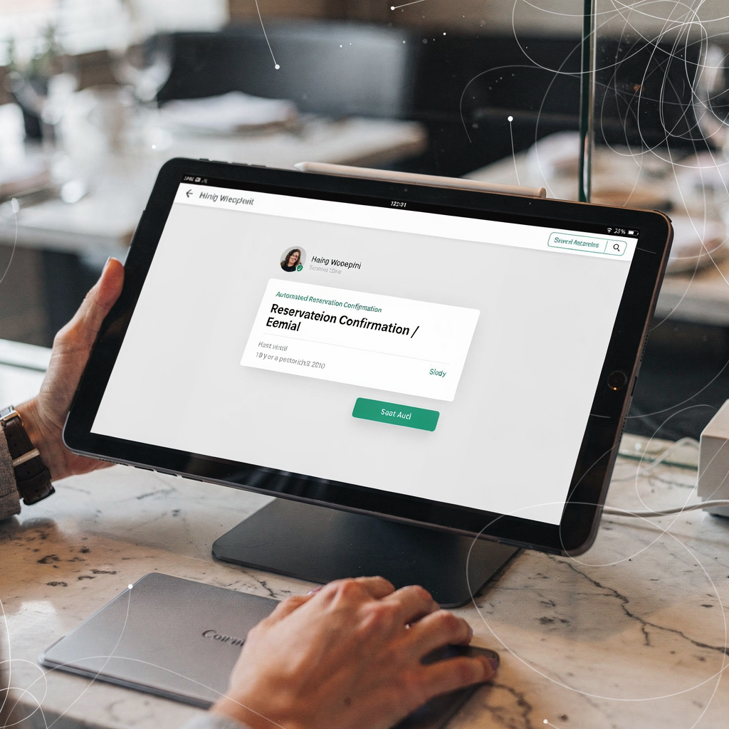 AI email assistant for restaurant guest inquiries